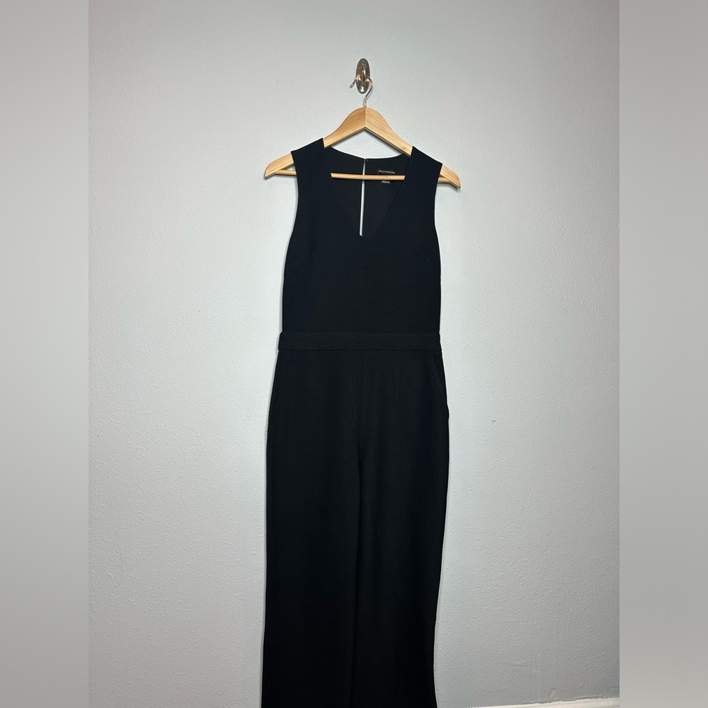 Club Monaco Elegant Black Jumpsuit size 2 women’s - Picture 2 of 7